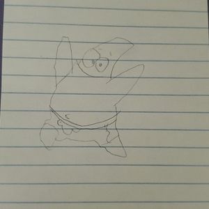 SpongeBob square pants drawing set